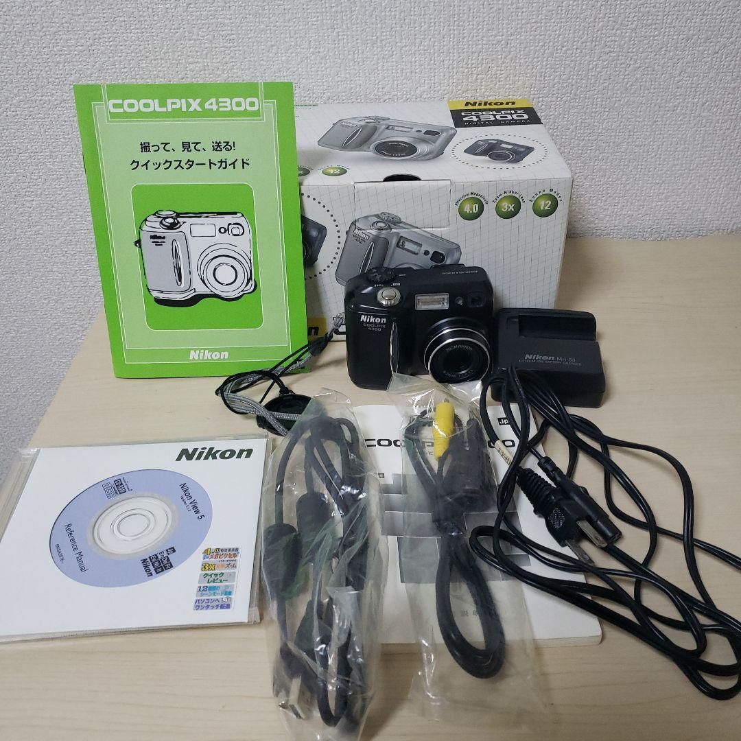 Nikon COOLPIX E4300 ニコン クールピクス CFカード付 Amazon.com : Nikon Coolpix 4300 - Appareil photo numérique - 4,0