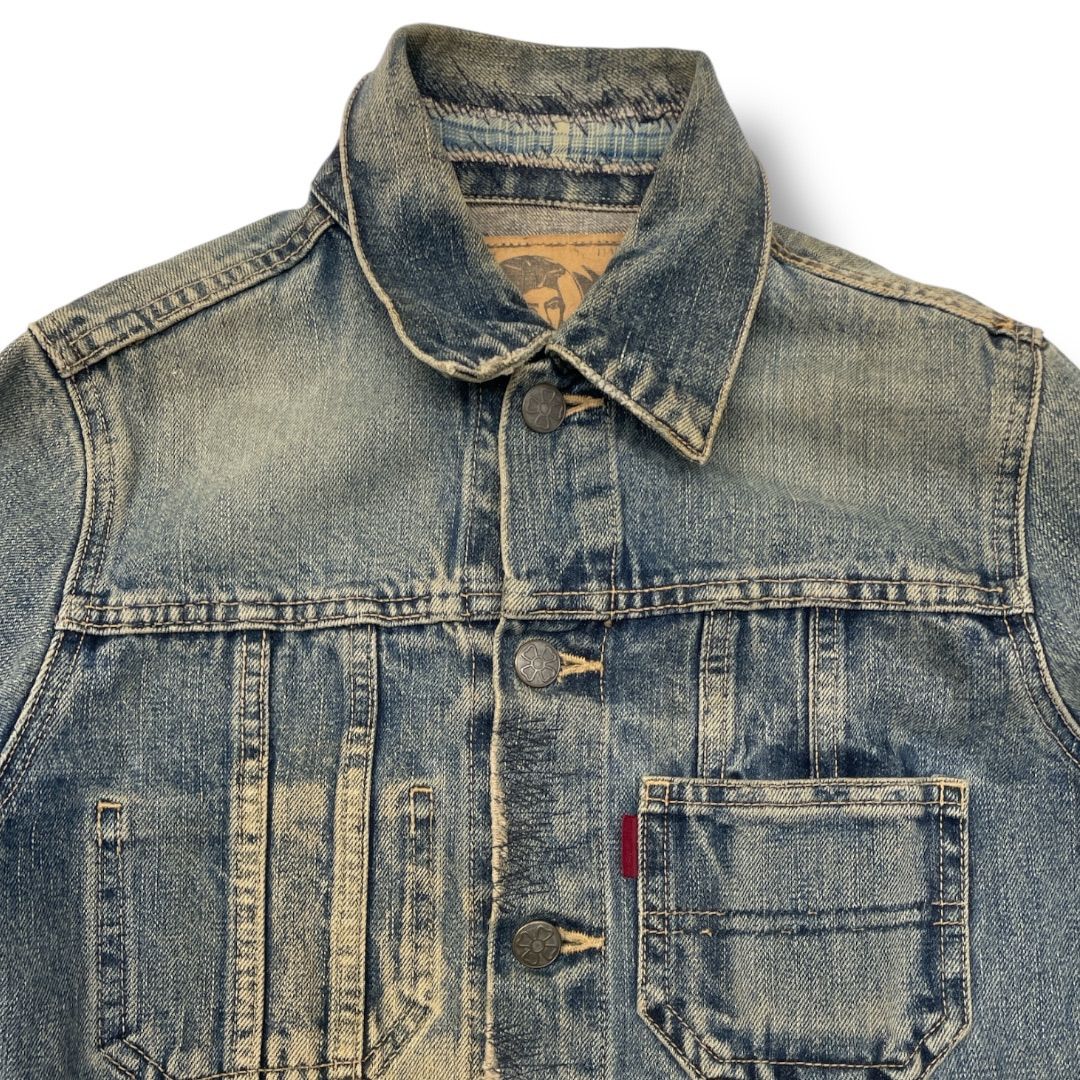OZONE ROCKS オゾンロックス デニムジャケット アウター ステッチ 中古 