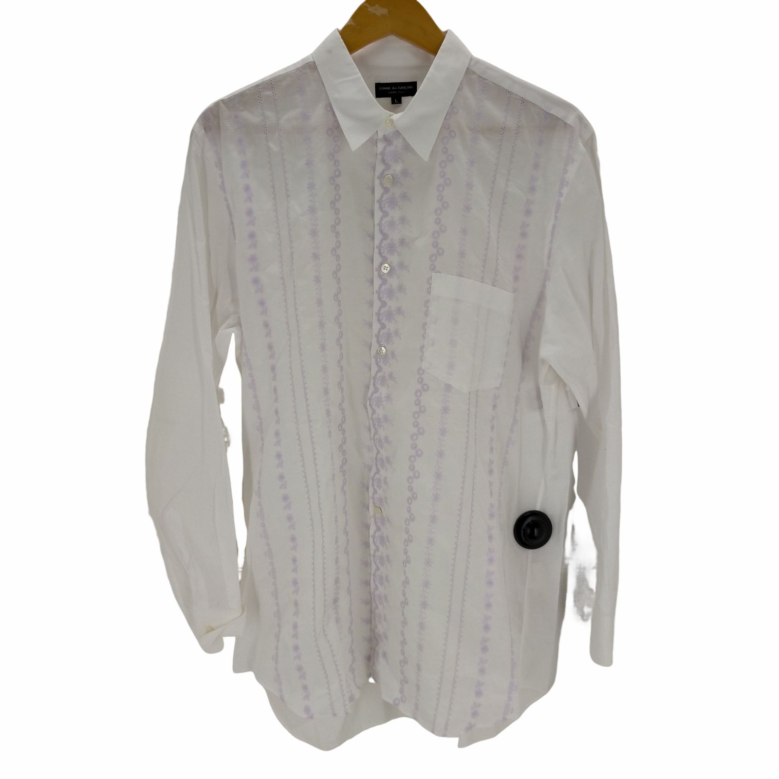 世界的に COMME des ドレスシャツ PLUS HOMME GARCONS トップス