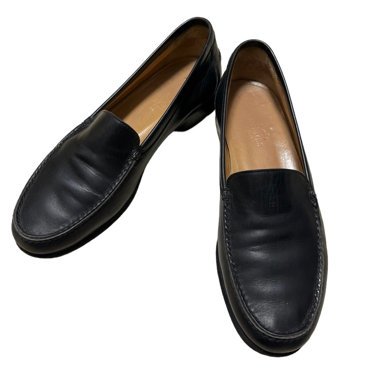 【HERMESエルメス】美品　ローファー　37 中古・古着通販】HERMES (エルメス) ローファー ブラウン サイズ:37