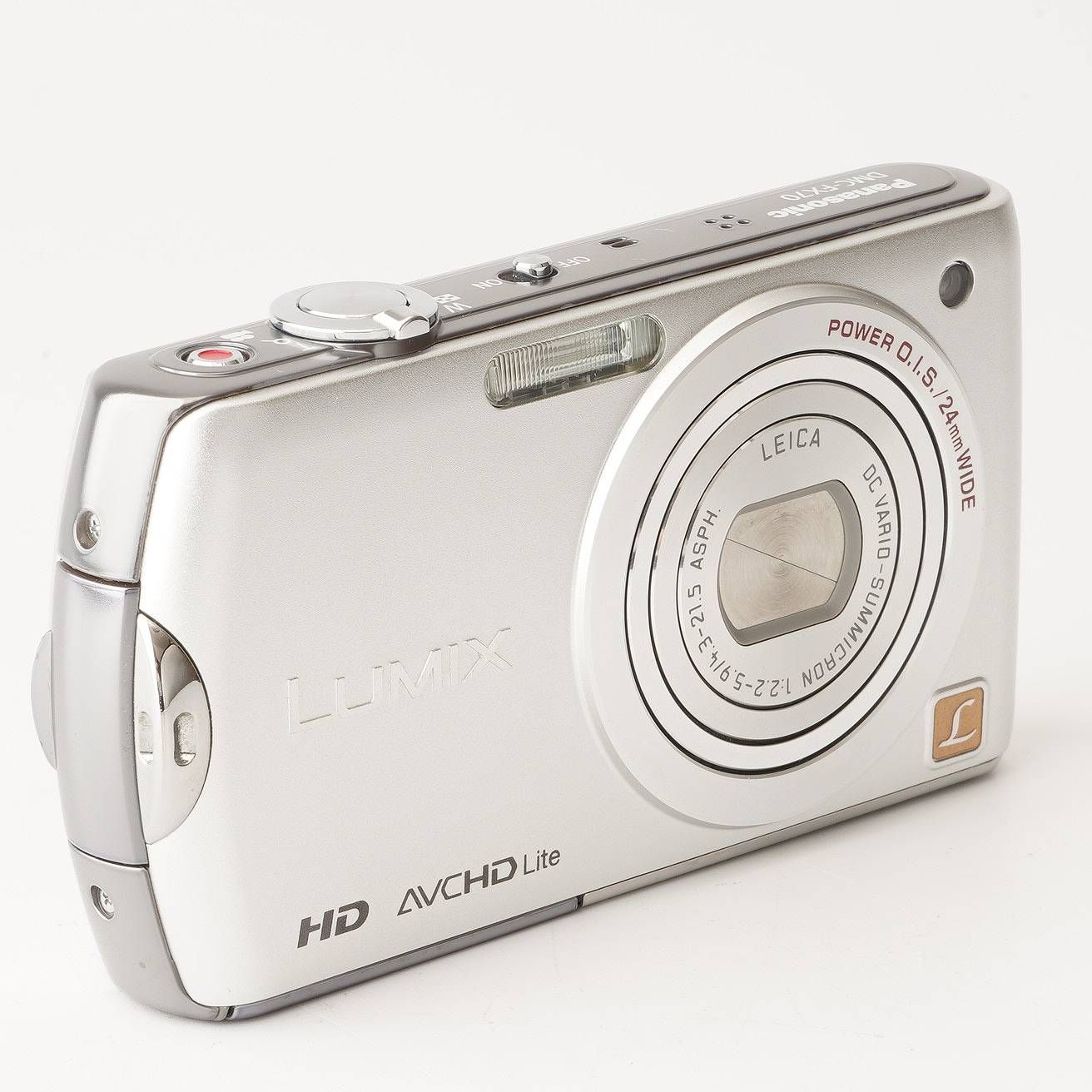 カメラ パナソニック Panasonic LUMIX DMC-FX70 プレシャス シルバー