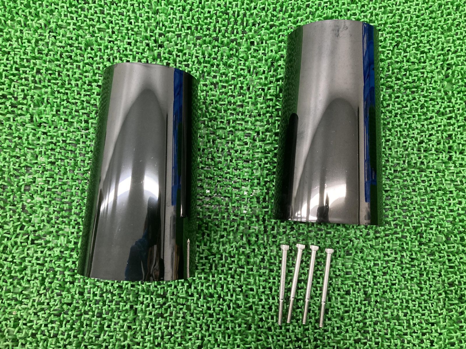 FLTRXSE フロントフォークカバー 黒 ハーレー 純正 中古 バイク 部品 ツーリング CVO ロードグライド コンディション良好 車検 Genuine