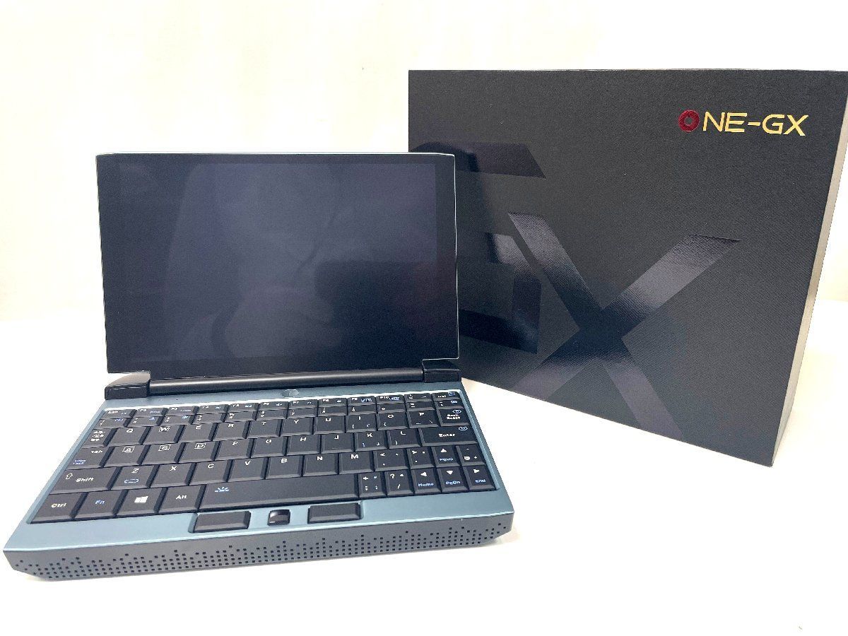 ONE-NETBOOK ゲーミングノートPC ONEGX1J-G2L Intel Corei5-10210Y 8GB 256GB LTE 7型 ライトグリーン Windows10 HOME 中古 004308
