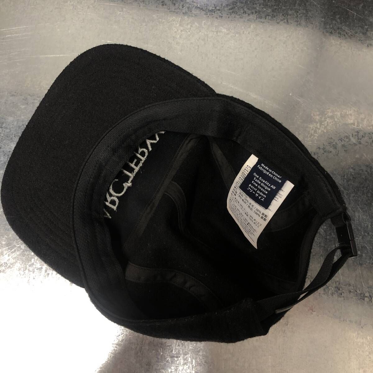 GQ535◇ARC'TERYX : 5Panel Wool Hat◇黒 アークテリクス 5パネルウールハット キャップ