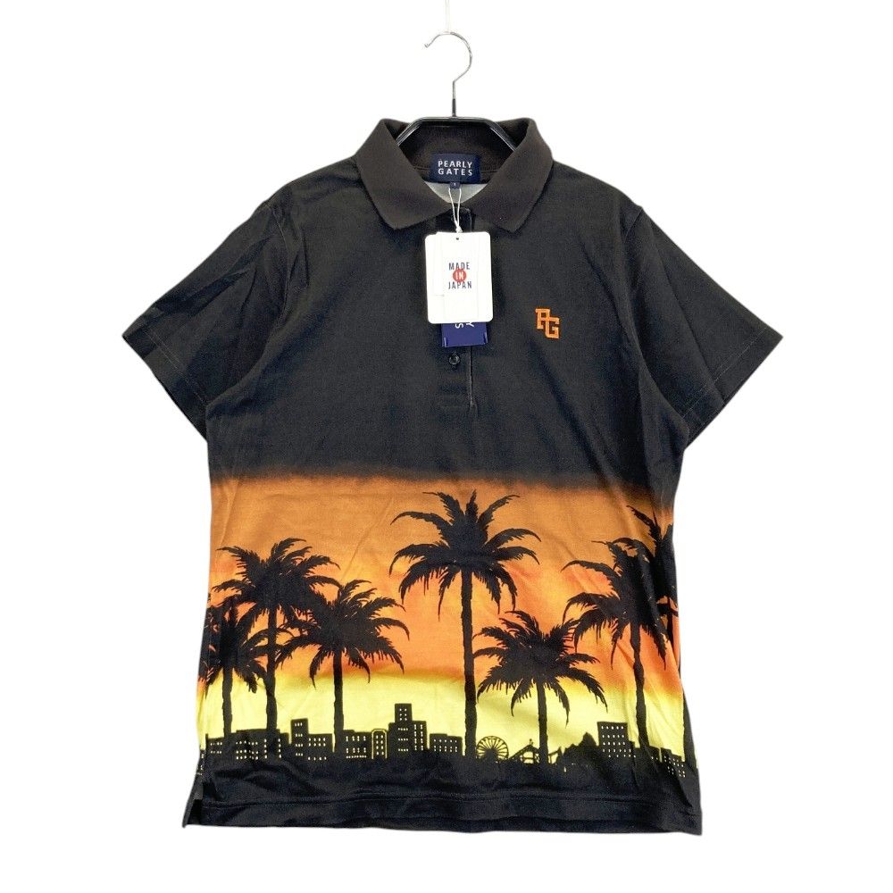サイズ 1 PEARLY GATES パーリーゲイツ 半袖ポロシャツ ブラック系 240101386059 ゴルフウェア レディース ストスト