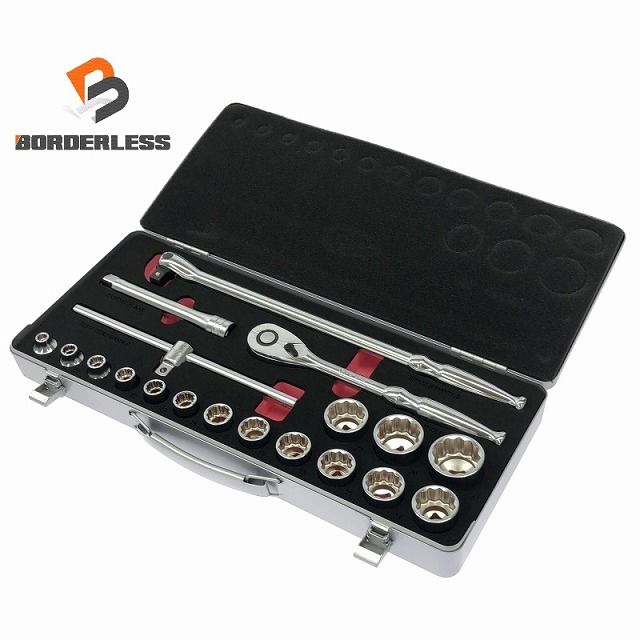 ♥保管品 KTC ケーティーシー ソケットレンチセット TB415W 差込角 12.7mm 19点