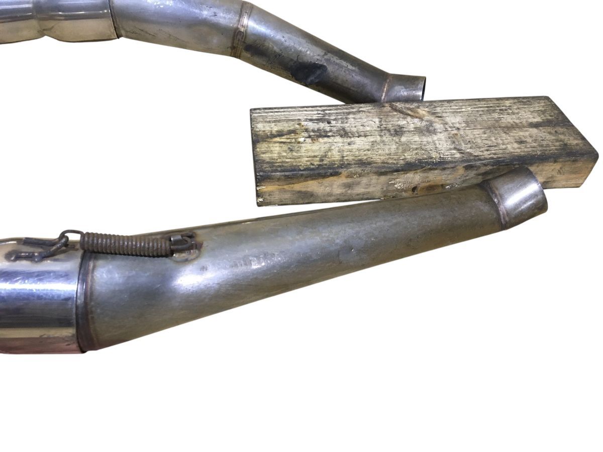 YAMAHA SRX400 3VN 社外 GPチタン スリップオン マフラー 交換 カスタムにも 2751-Z4366 BRIGHTFACE_UK