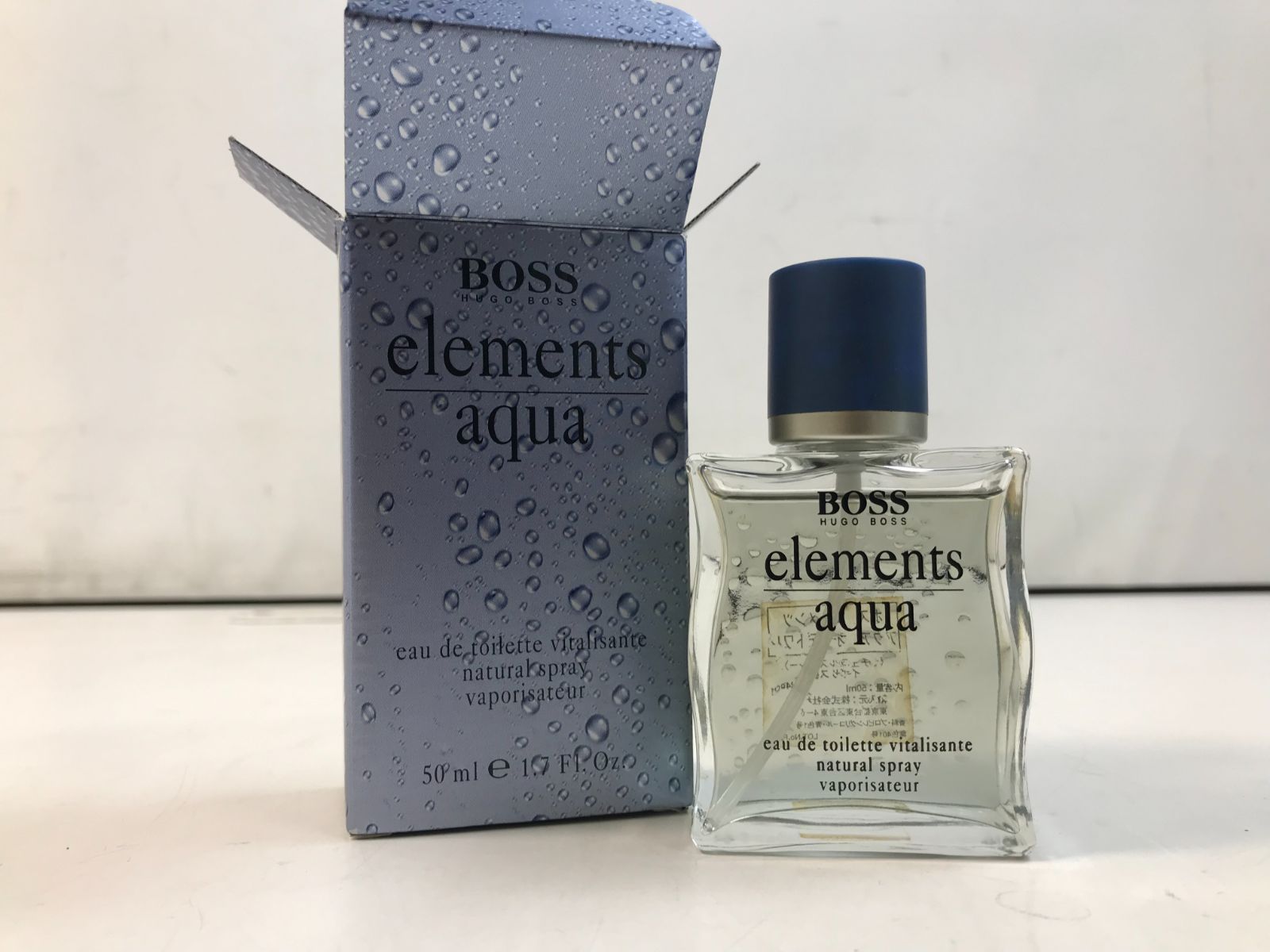 HUGO BOSS エレメンツ アクア オードトワレ 100ml HUGO BOSS Boss Elements Aqua, Woody Aromatic Cologne for Men