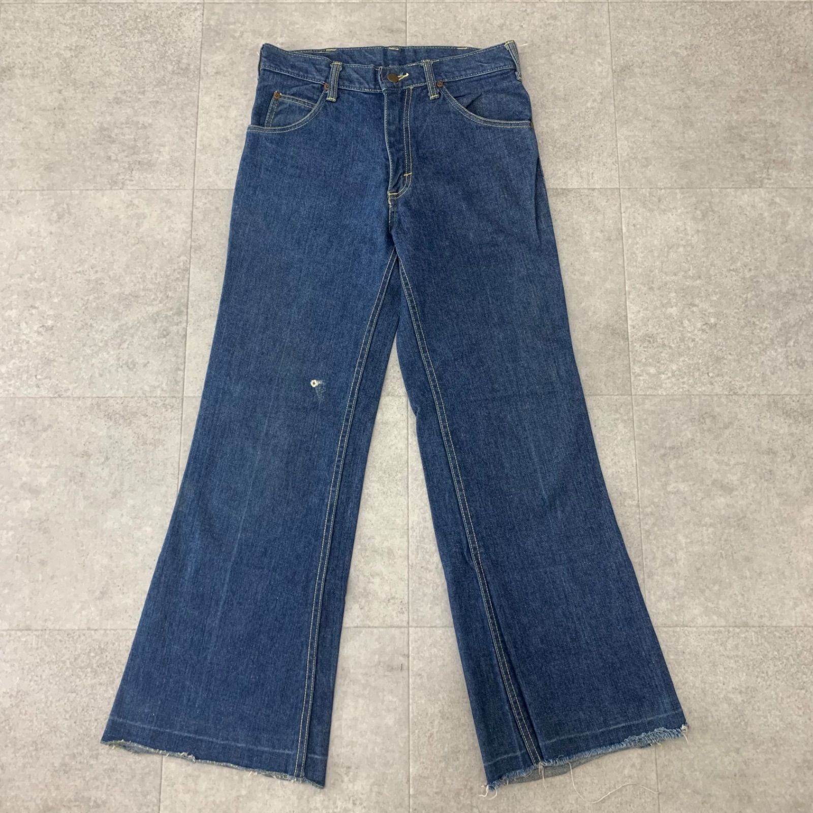 70s LEE リー フレア ブーツカット ウエスタン ビンテージ デニム 古着 