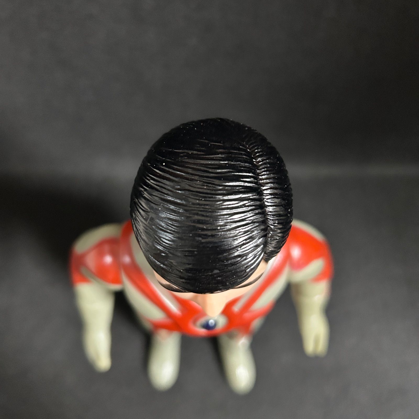 ブルマァク ウルトラマンエース A ソフビ 面取れ 面替え 当時物 希少品