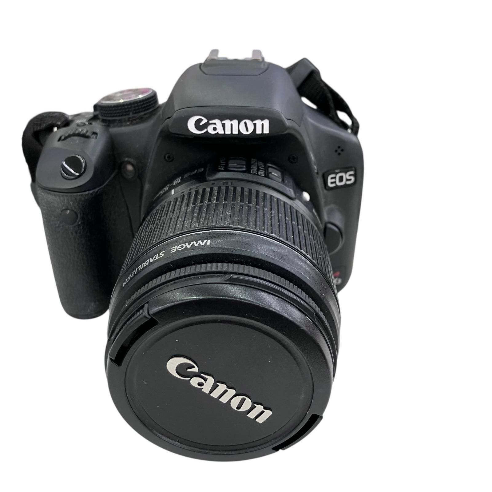 186000 canon キャノン デジタル一眼レフ EOS Kiss x3 DS126231 レンズ EF-S 18-5mm 1 3.5-5.6 IS ブラック