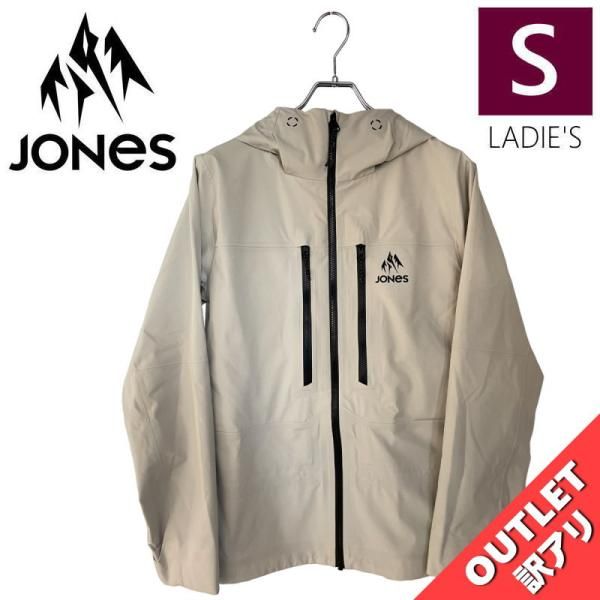 【OUTLET】23-24 JONES SHRALPINIST STRETCH RECYCLED JKT MINERAL GRAY Sサイズ レディース スノーボード スノボウェア ジャケット