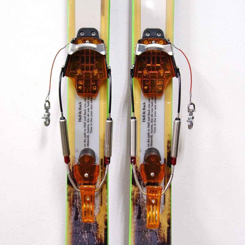 NORDICA - ノルディカ NORDICA HELL &amp; BACK 185cm センター98mm ビンディング G3 タルガ テレマークスキー アウトドア ノルディカ NORDICA HELL & BACK 185cm センター98mm