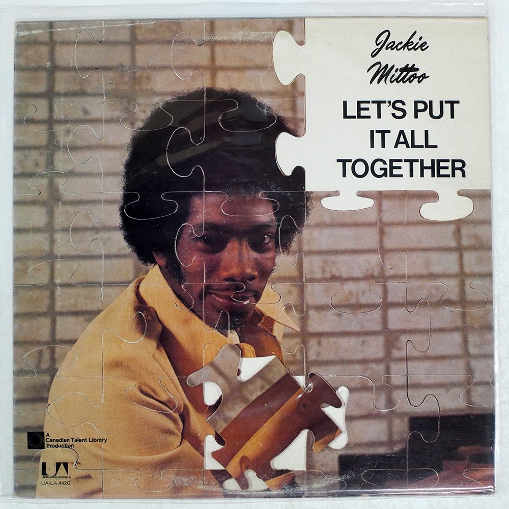 カナダ盤 JACKIE MITTOO|LET S PUT IT ALL TOGETHER|UNITED ARTISTS UALA442G LP