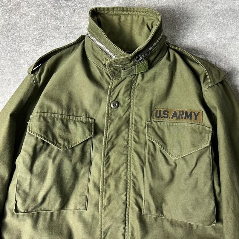 60s 70s M65フィールドジャケット 2nd US ARMY ビンテージ U.S.ARMY 60年代 M65 2nd グレーライナー フィールドジャケット