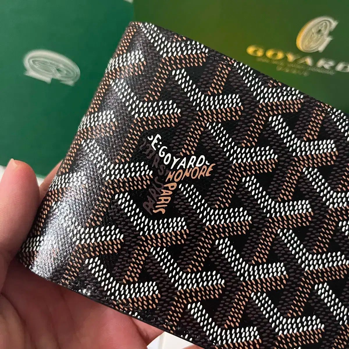 【極美品】ゴヤール　ヴィクトワール　二つ折り財布 25 /フル構成 Goyard(ゴヤール) ゴヤール ヴィクトワール 二つ折り財布