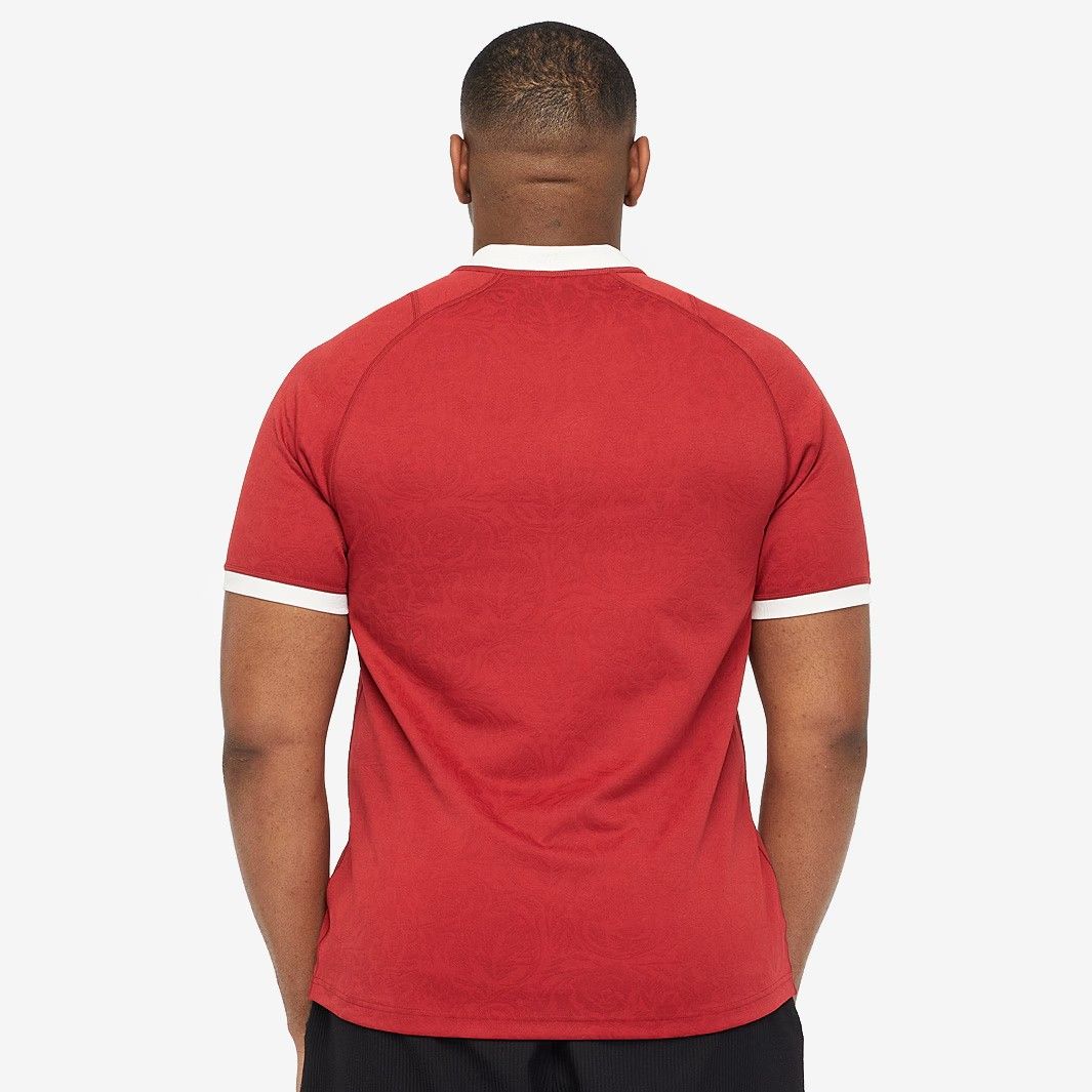 送料無料 匿名配送 カンタベリー ラグビー ブリティッシュ&アイリッシュ ライオンズ 2025 レプリカ ジャージ 赤 レッド 公式モデル 日本未発売