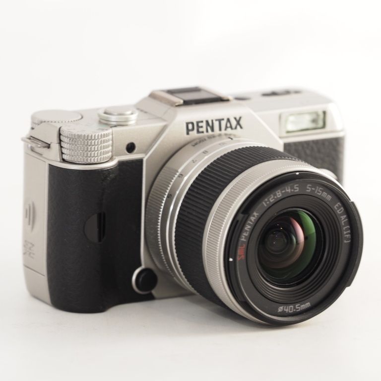 PENTAX Q7 スタンダードズームレンズキット シルバー PENTAX ミラー