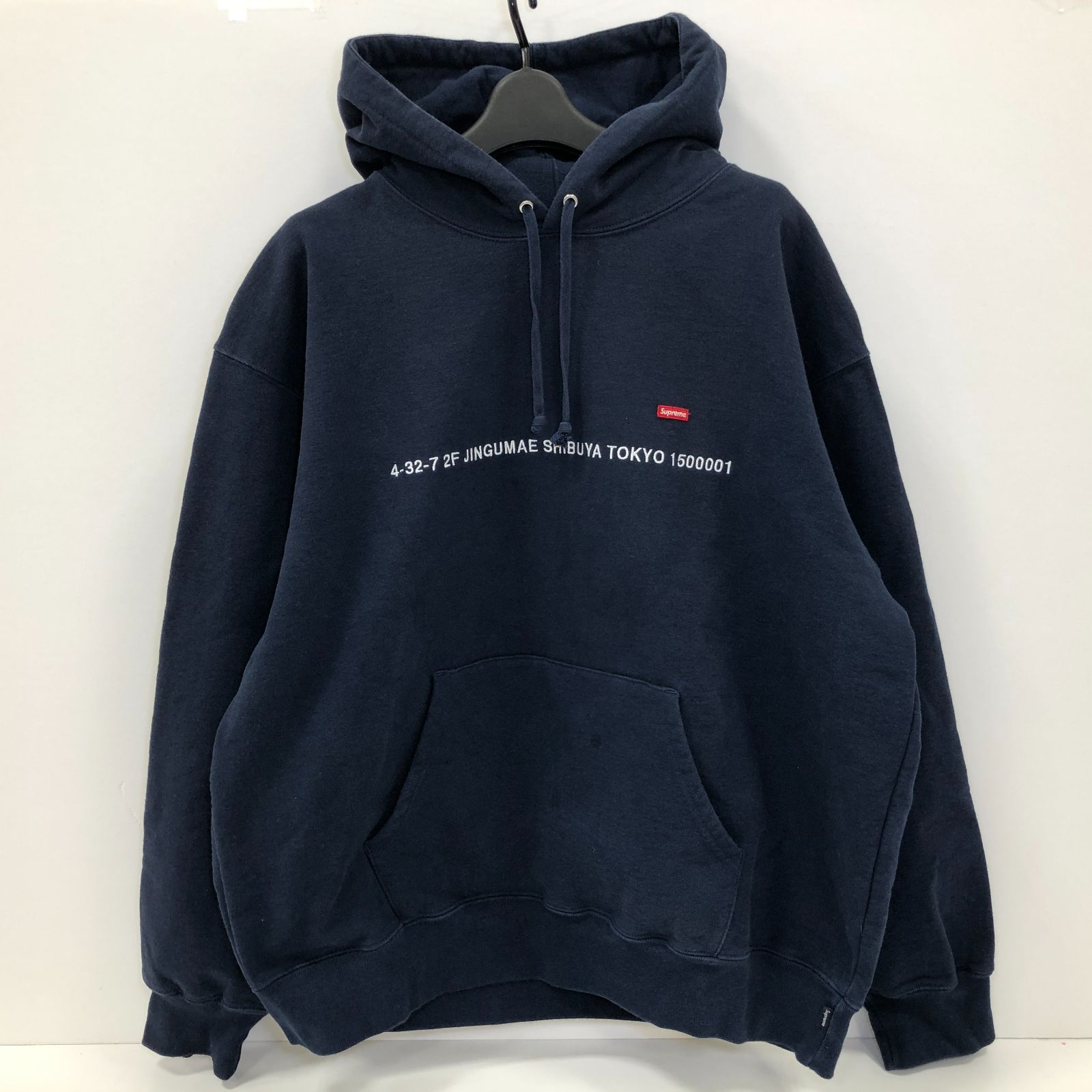 07m0936 Supreme 23FW Shop Small Box Hooded Sweatshirt Tokyo 