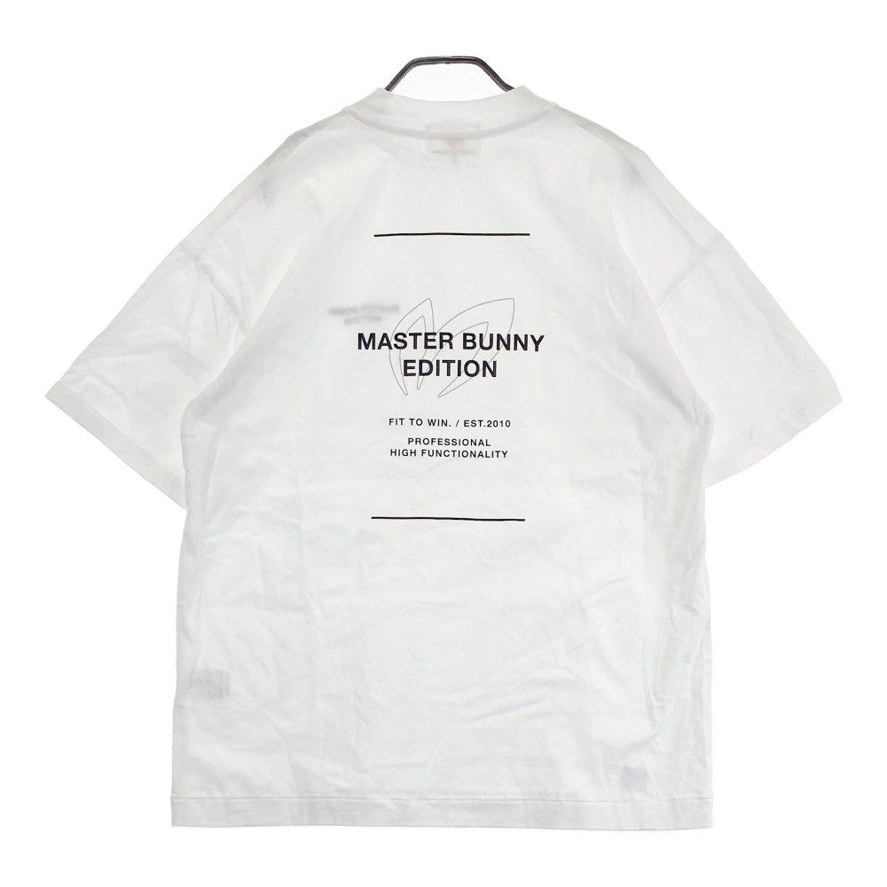 サイズ：5 MASTER BUNNY EDITION マスターバニーエディション 2024年モデル 半袖Tシャツ  ホワイト系 [240101432979] ゴルフウェア メンズ ストスト サイズ：5 MASTER BUNNY EDITION マスターバニーエディション