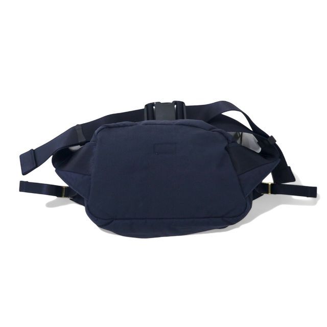 PORTER ドラフト ウエストバッグ ボディバッグ ネイビー ナイロン 