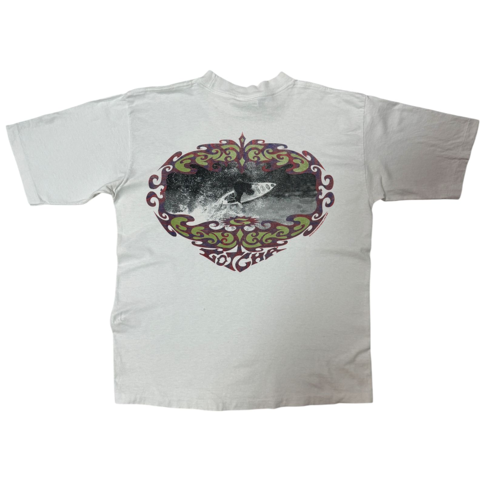 90s gotcha グラフィック フォト プリント Tシャツ XLサイズ ガッチャ 