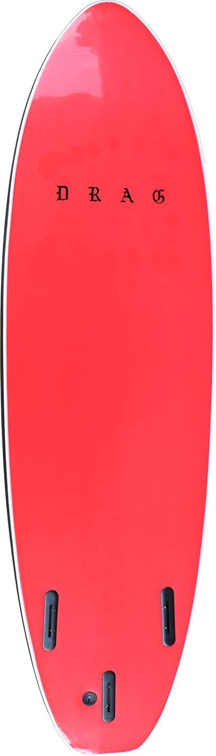格安で！DRAG ソフトボード レッド 6'6 フィン付き 楽天市場】DRAG SURFBOARDS THE DRAG DART 6'6