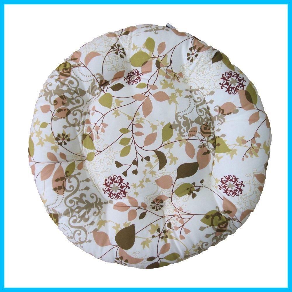 【新着商品】ホワイト ラピュア ラウンドクッション(L) 1777-wh 日本製 fabrizm