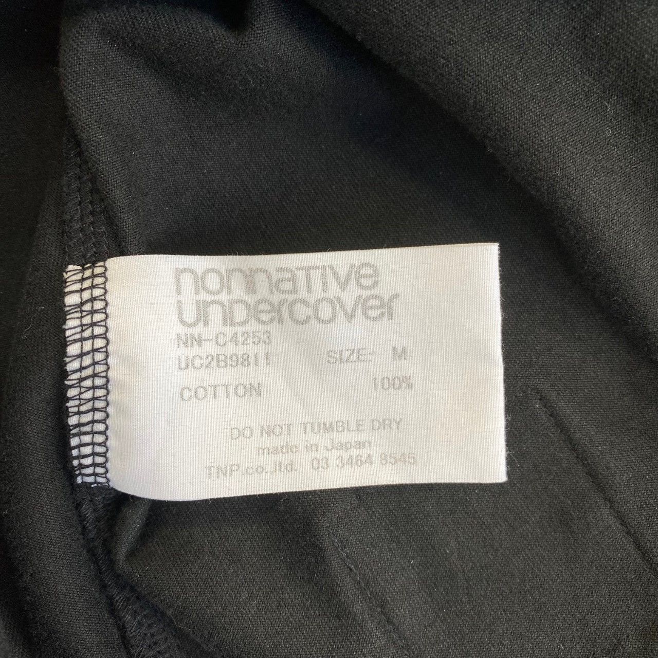nonnative × UNDERCOVER OZISM Collection MONK L/S TEE ❝OZISM