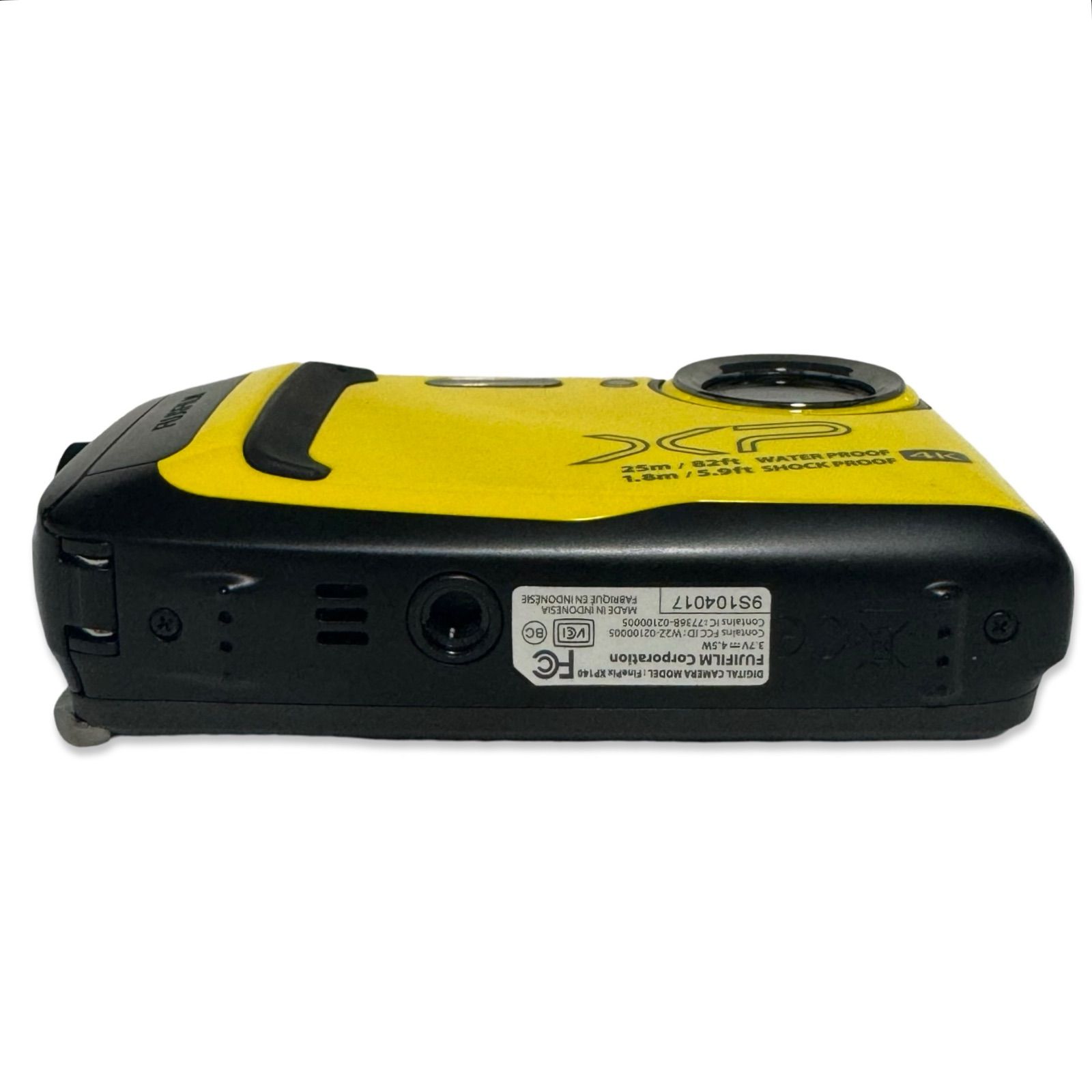 FUJIFILM 防水カメラ XP140 イエロー FX-XP140Y