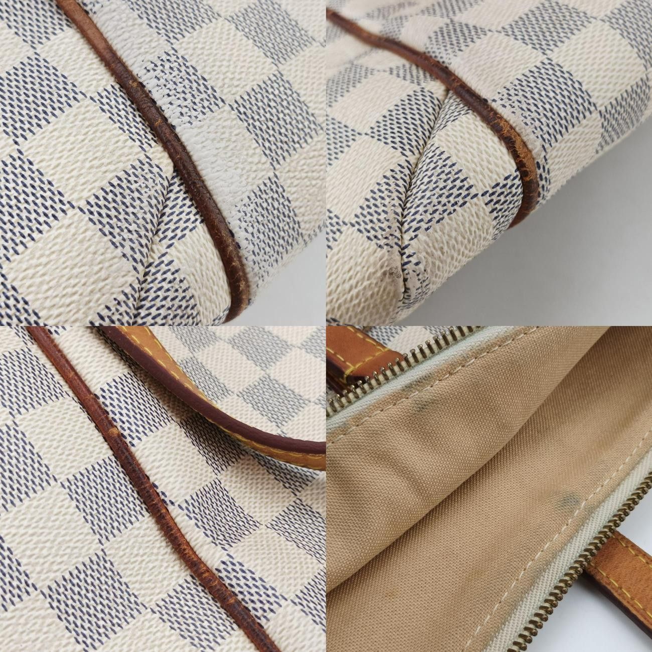 VuittonトータリーMMアズールダミエキャンバスN51262MB1170