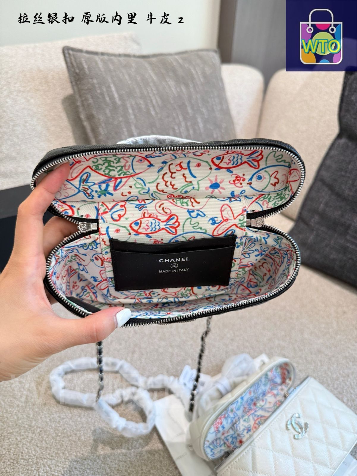 今日特価】Chanel シャネル 25C LP シリーズ 黒銀リュック