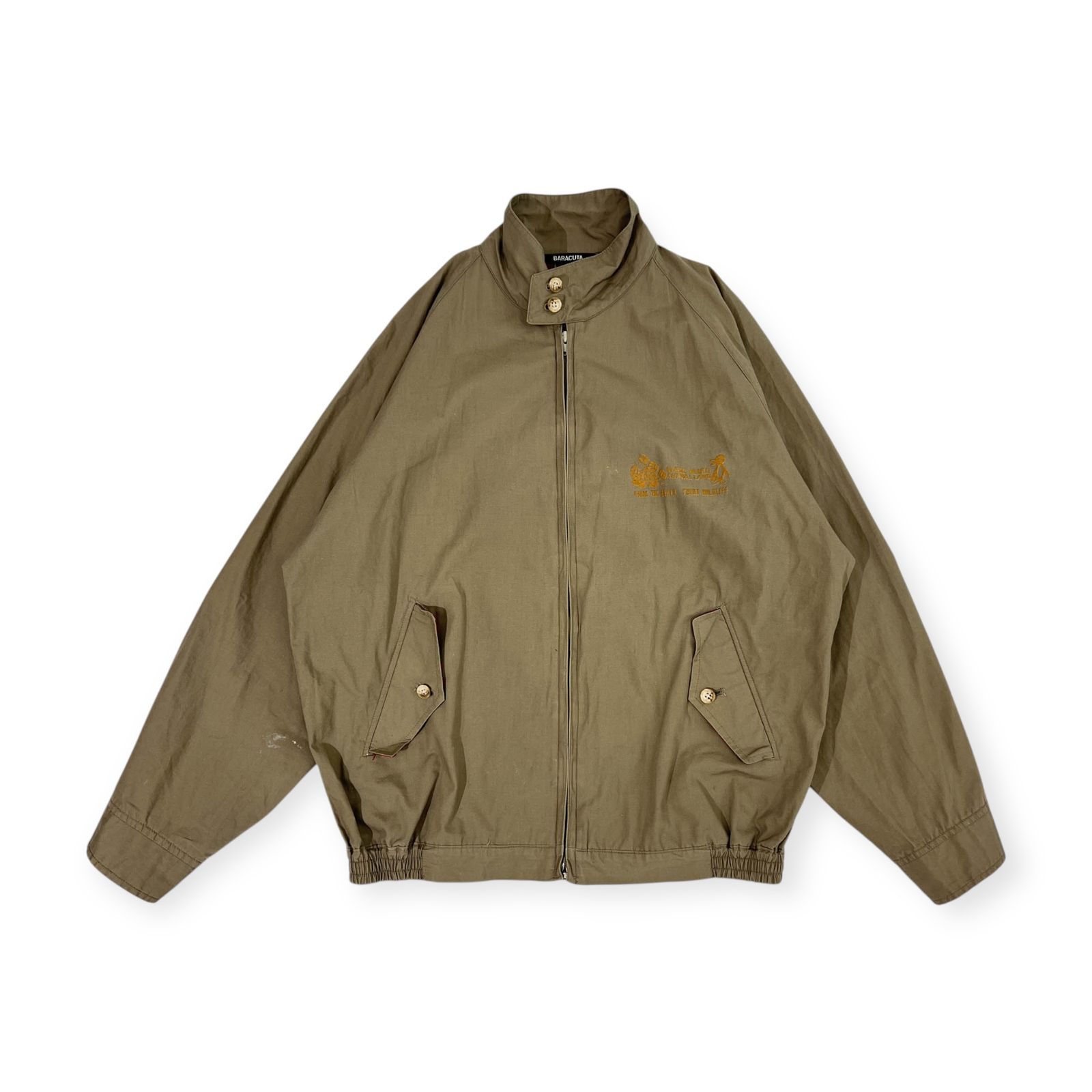 BARACUTA バラクータ 裏チェック スウィングトップ ジャケット 102cm 