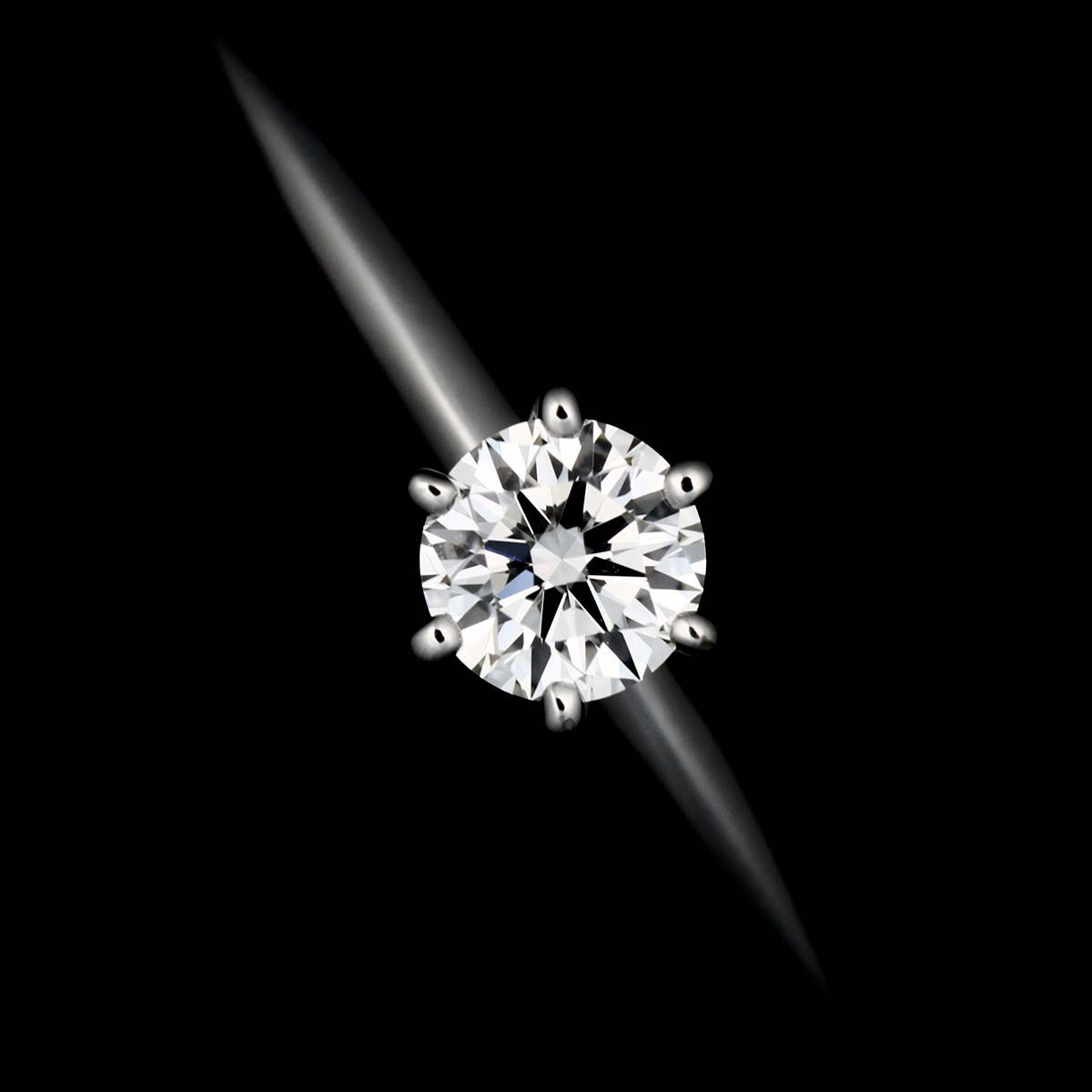 ティファニー TIFFANY-CO. ソリティア ダイヤ 0.21ct I VVS2 3EX 11.5号 リング Pt プラチナ 指輪 Diamond Ring 鑑定書付き 90293958 FORTGASGNV_COM_BR