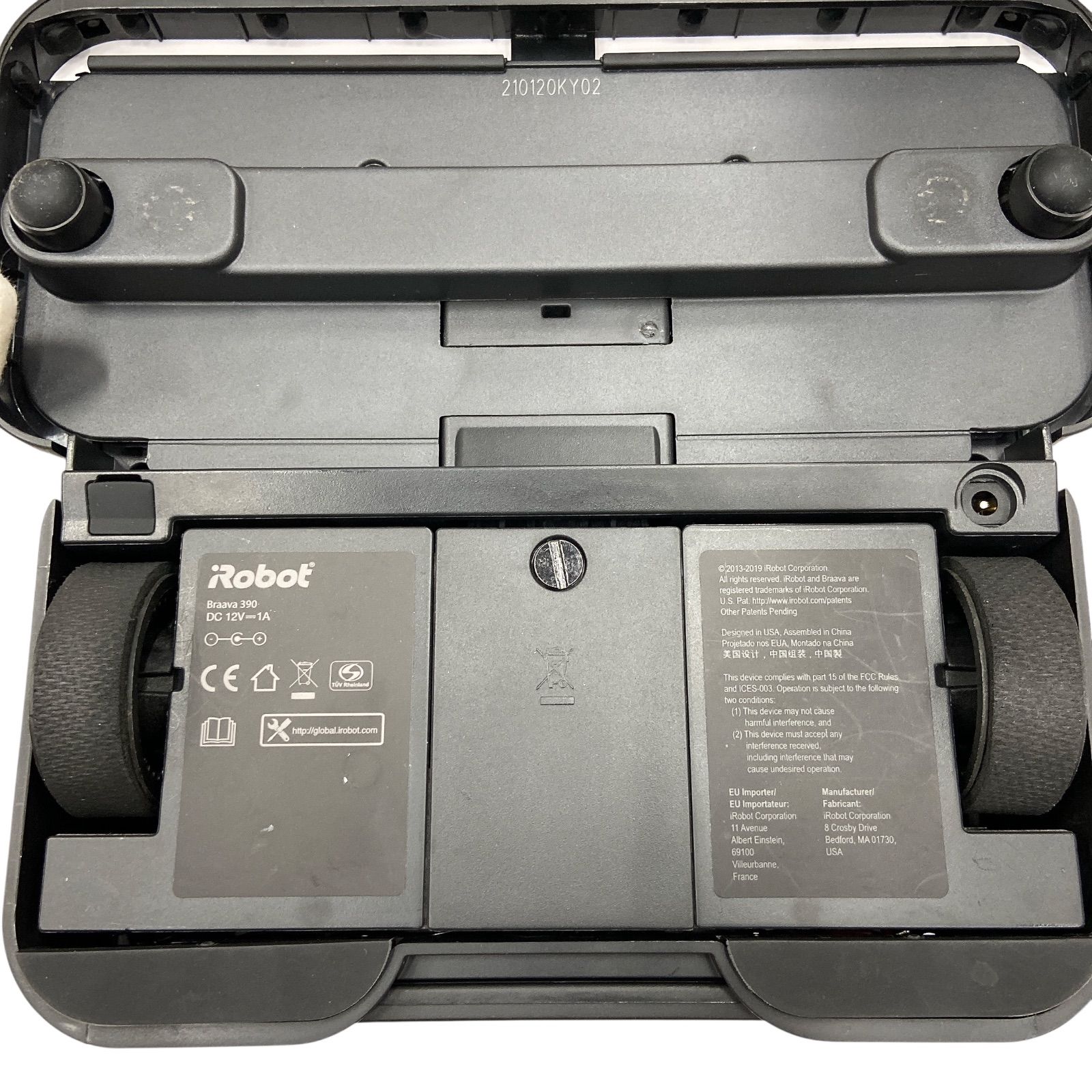 iRobot 床拭きロボット Braava 390j 白