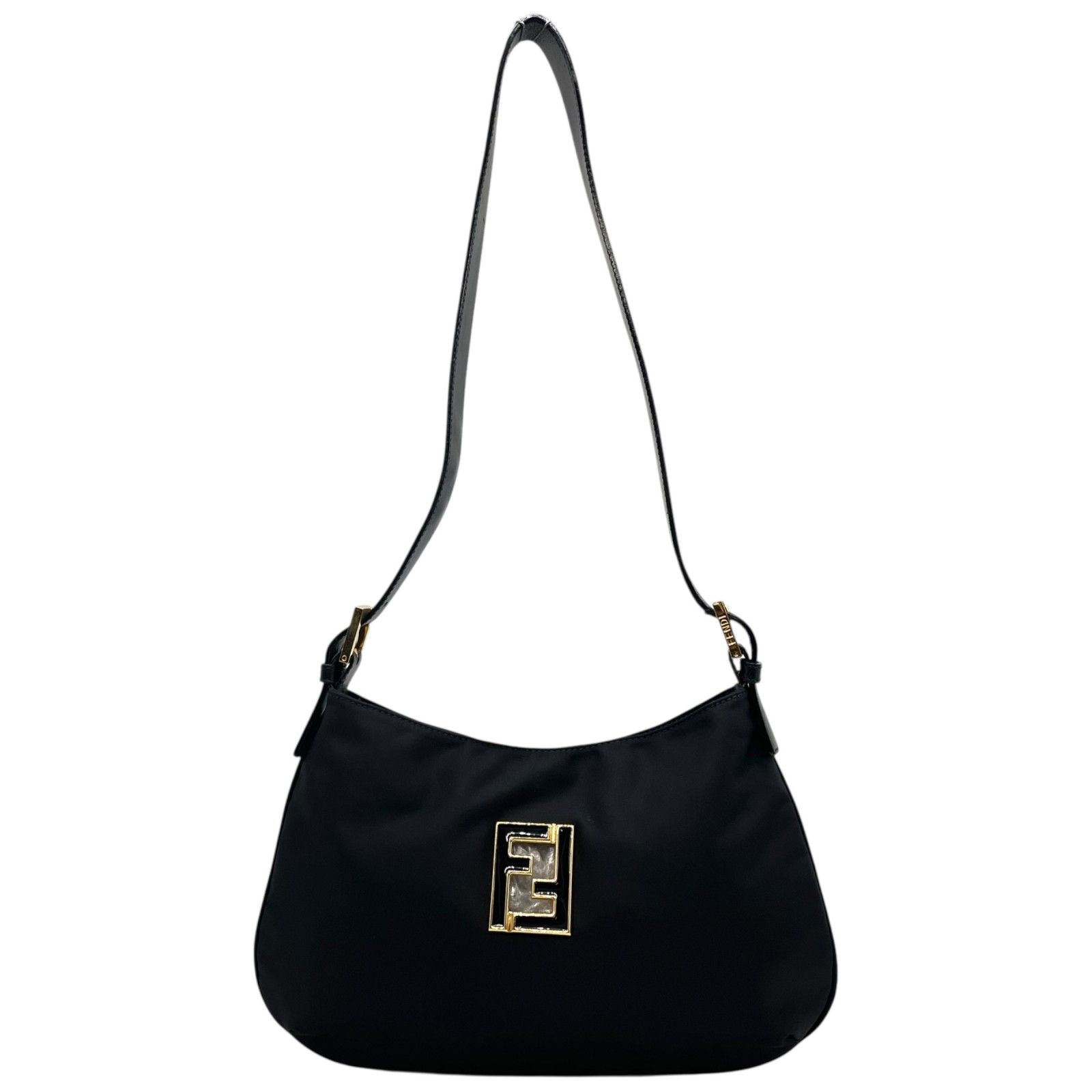 美品□フェンディ ショルダーバッグ ヴィンテージ クロスボディ FF