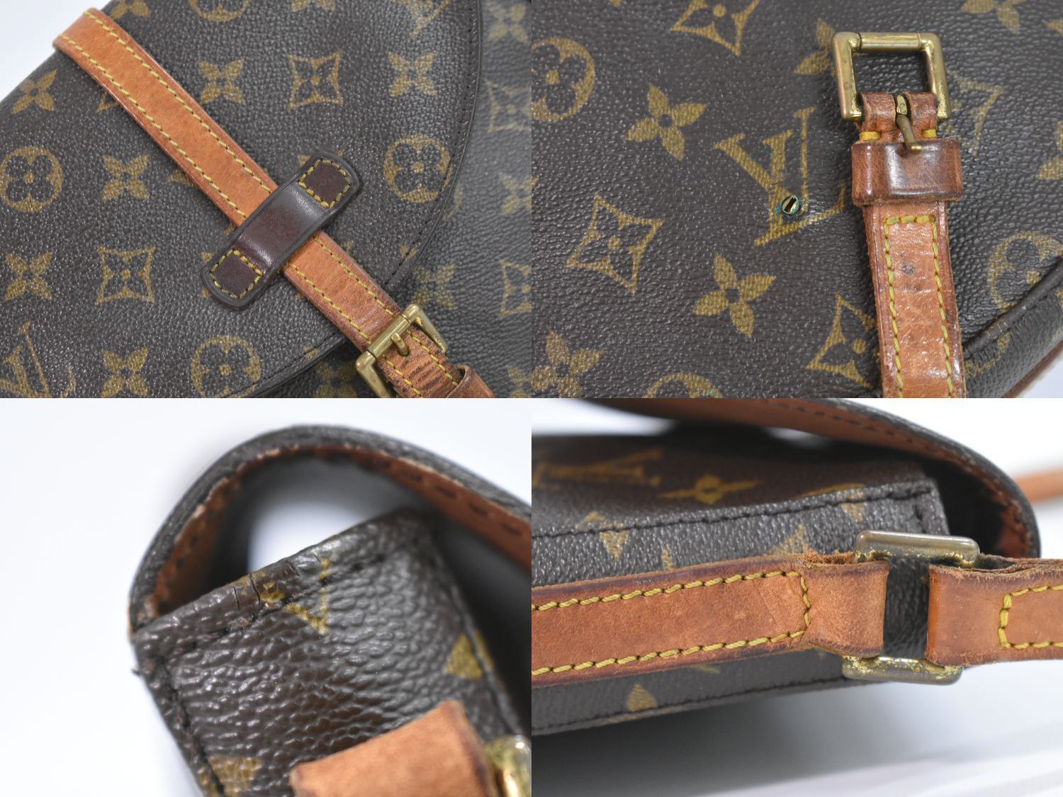 本物 ルイヴィトン LOUIS VUITTON LV シャンティ PM モノグラム ...