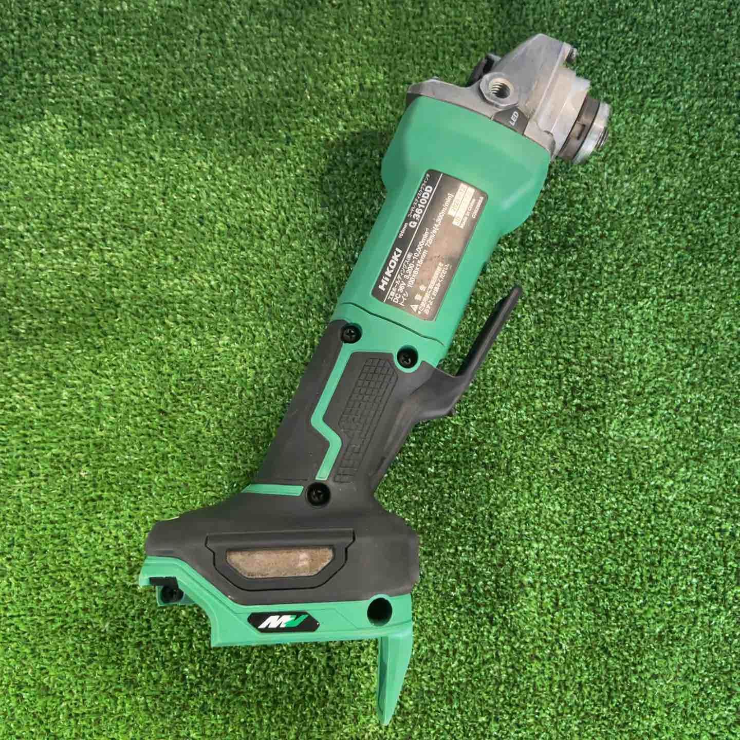 ハイコーキ HIKOKI 旧 日立工機 100mmコードレスディスクグラインダ G3610DD NN 草加店
