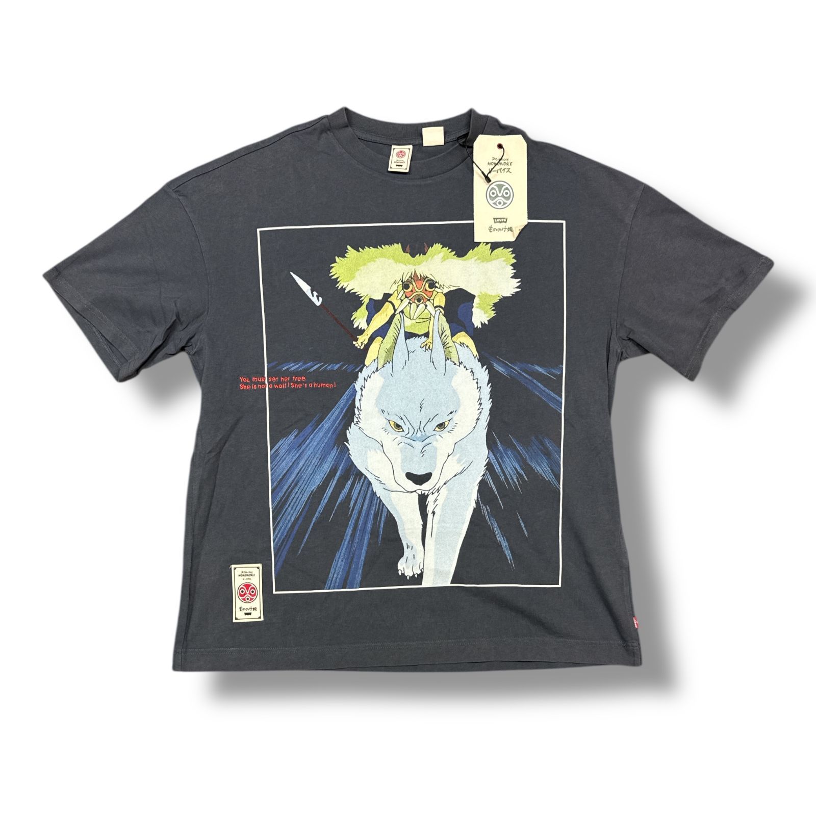 Levi's × PRINCESS MONONOKE T-SHIRT もののけ姫 コラボ Tシャツ
