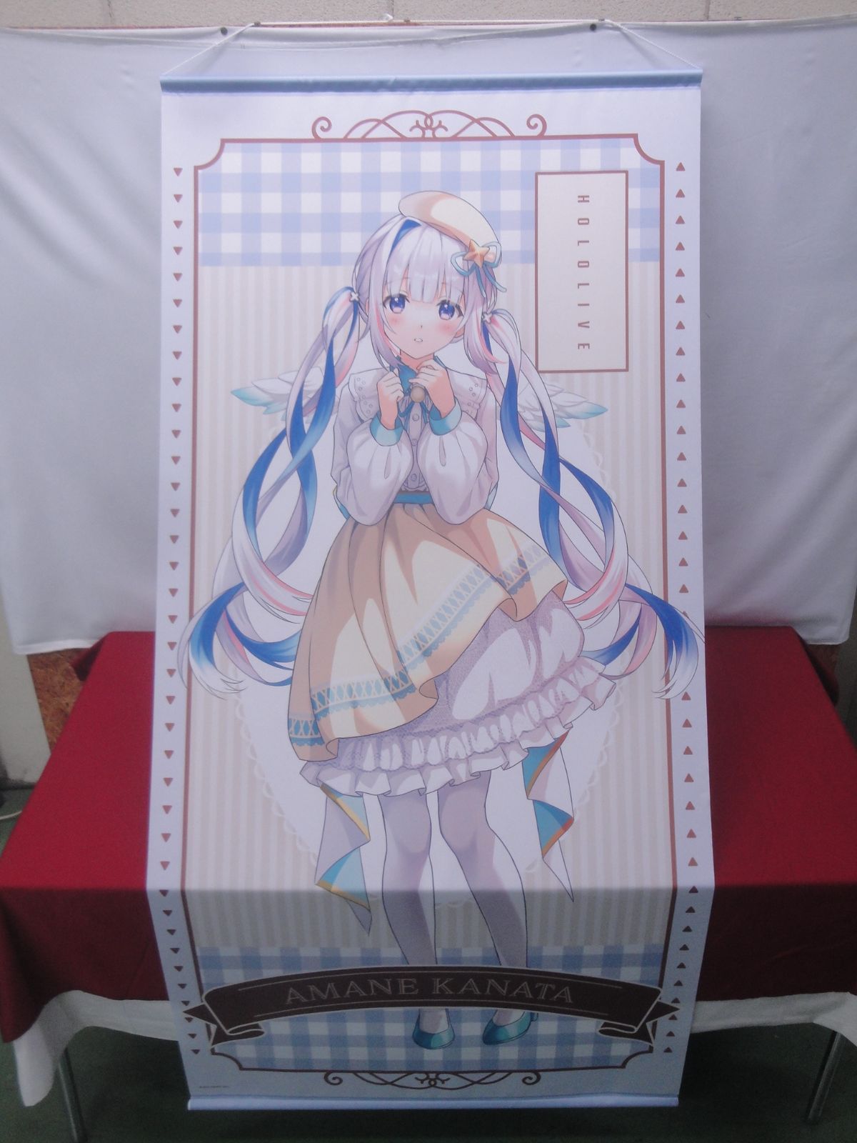 ホロライブ 天音かなた 等身大タペストリー 天音かなた 等身大