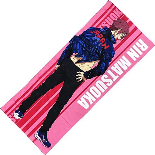 【限定品】Free! × OLDCODEX 松岡凛モデル ラッシュガード タオル Free!-Dive to the Future-』オープニング主題歌 OLDCODEX