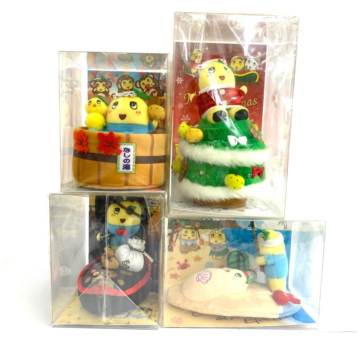 日本テレビサービス - ふなっしー シリーズ 7月8月9月10月11月12月/鏡餅 クリスマス バースディ ぬいぐるみ まとめ売り9点セット     　240002230789 日本テレビサービス - ふなっしー シリーズ 7月8月9月10月11月12