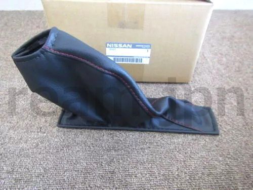 新品 日産純正 ニスモ 35 GTR GT-R ハンドブレーキー サイドブレーキ パーキングブレーキ ブーツ Nissan nismo Brake lever Boots JDM