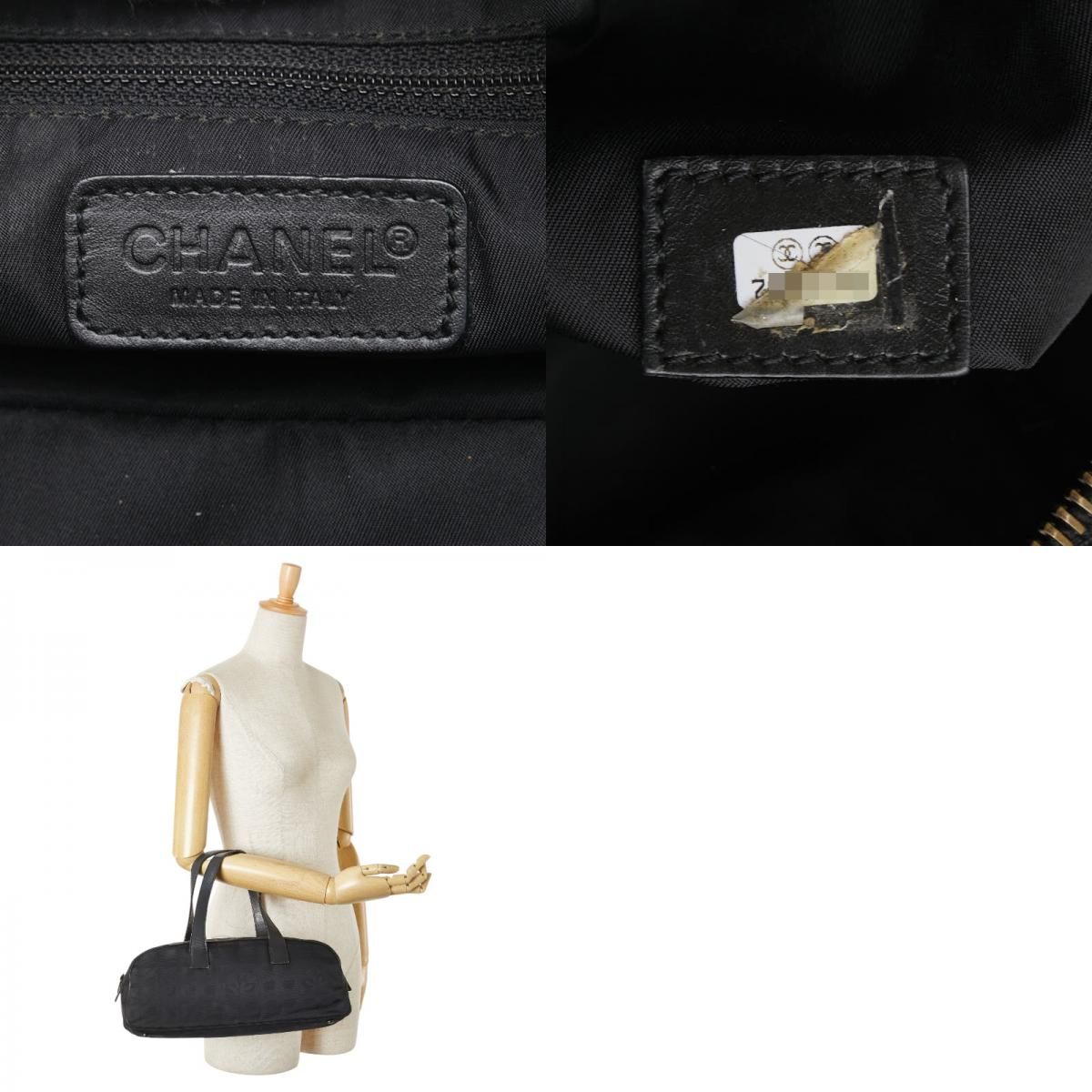 シャネル ニュートラベルライン ココマーク ミニボストンバッグ