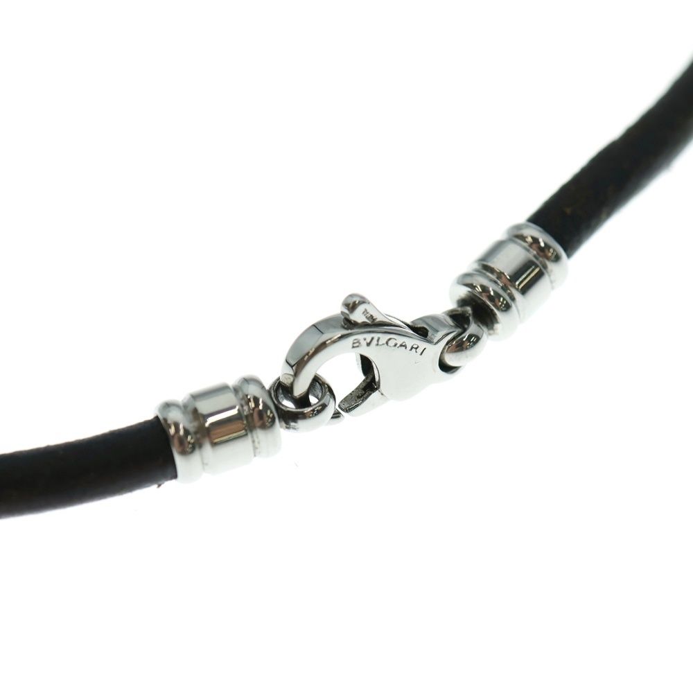 BVLGARI ブルガリ トンドサン チョーカー K18 ネックレス レザー