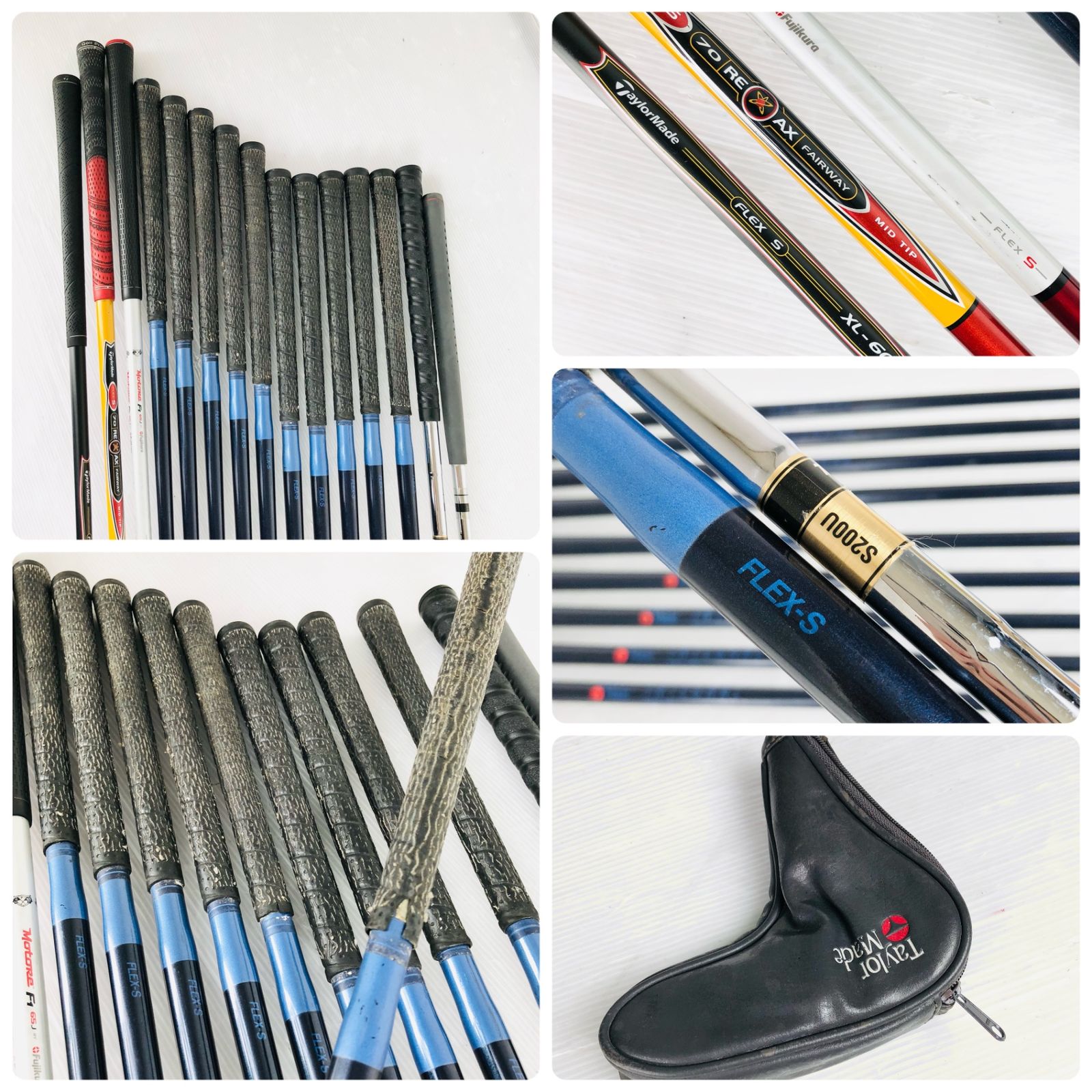 豪華 15本 TaylorMade テーラーメイド メンズ ゴルフ クラブ