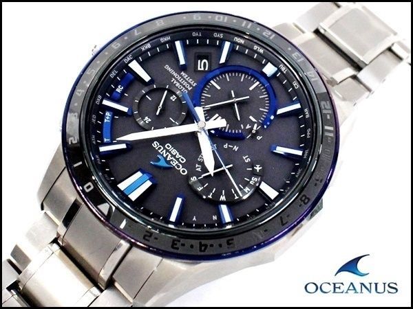 OCEANUS OCW-G1200-1AJF 電波 ソーラーCASIO カシオ オシアナス箱・保証書-