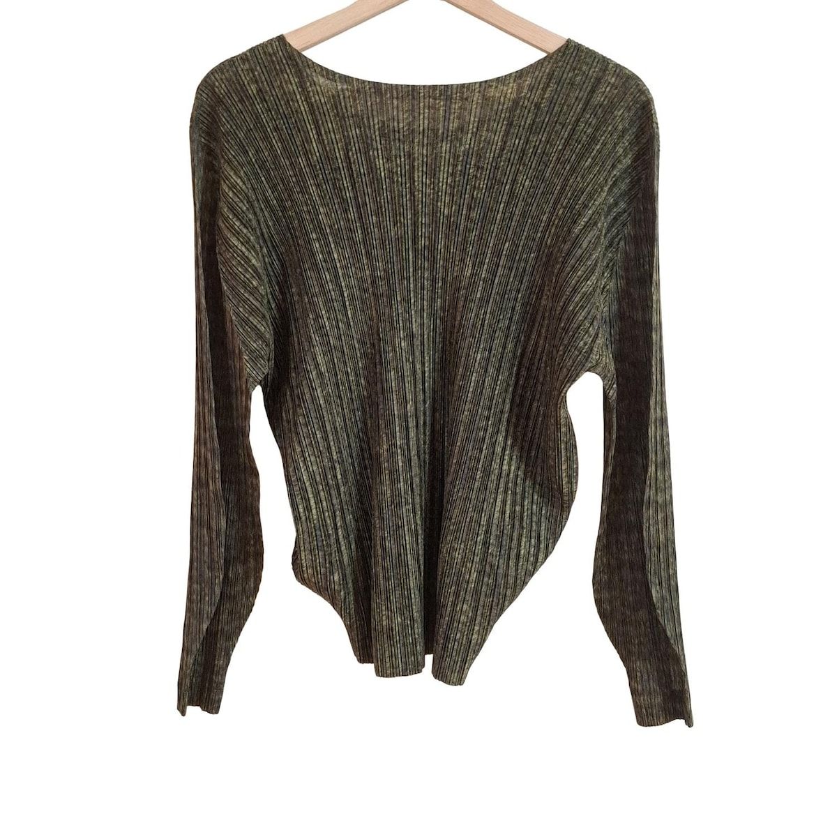 PLEATS PLEAASE 長袖カットソー　サイズ3 PLEATS PLEASE(プリーツプリーズ) 長袖カットソー サイズ3 L