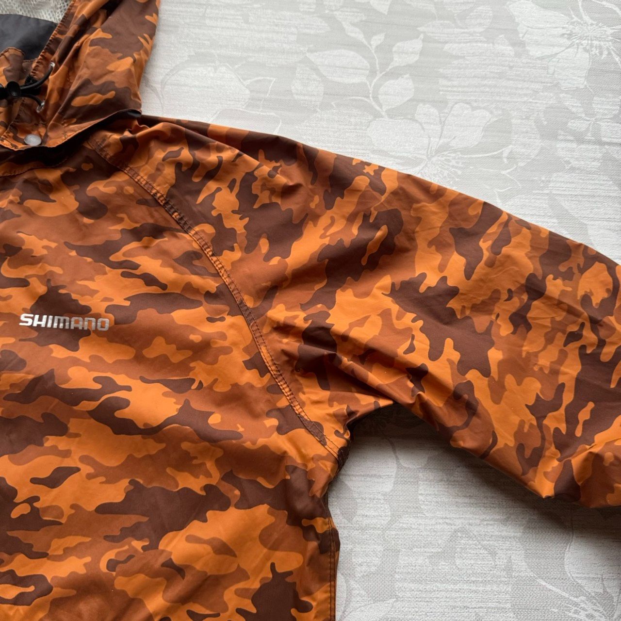 SHIMANO シマノ 透湿防水 カモフラ フィッシングジャケット マウンテン