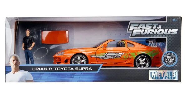 新品 JADA TOYS 1/24 ワイルド・スピード トヨタ スープラ オレンジ